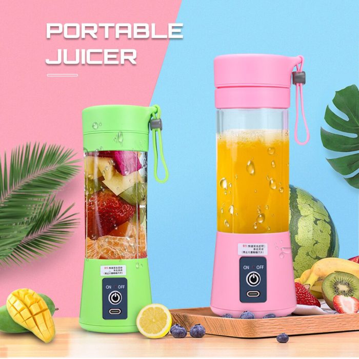 مخلوط کن شارژی 6 تیغ JUICE CUP - Image 6