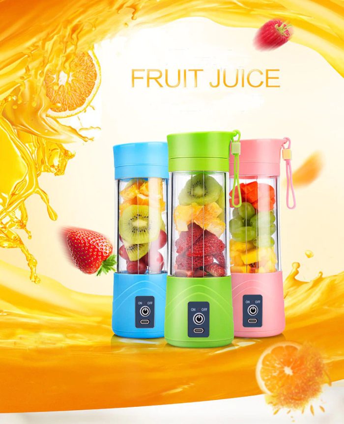 مخلوط کن شارژی 6 تیغ JUICE CUP - Image 11